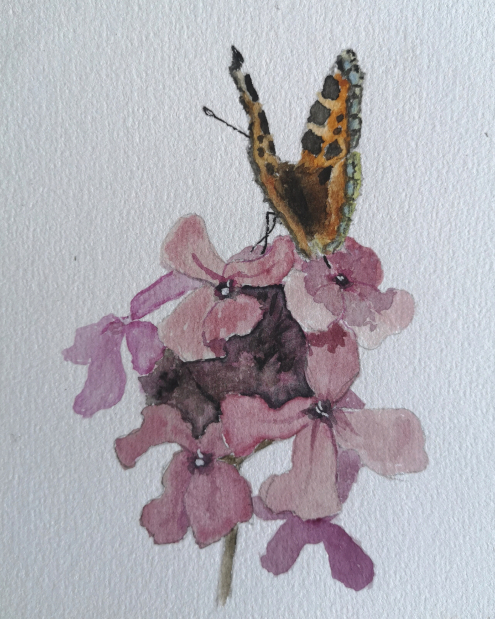 a watercolor painitng